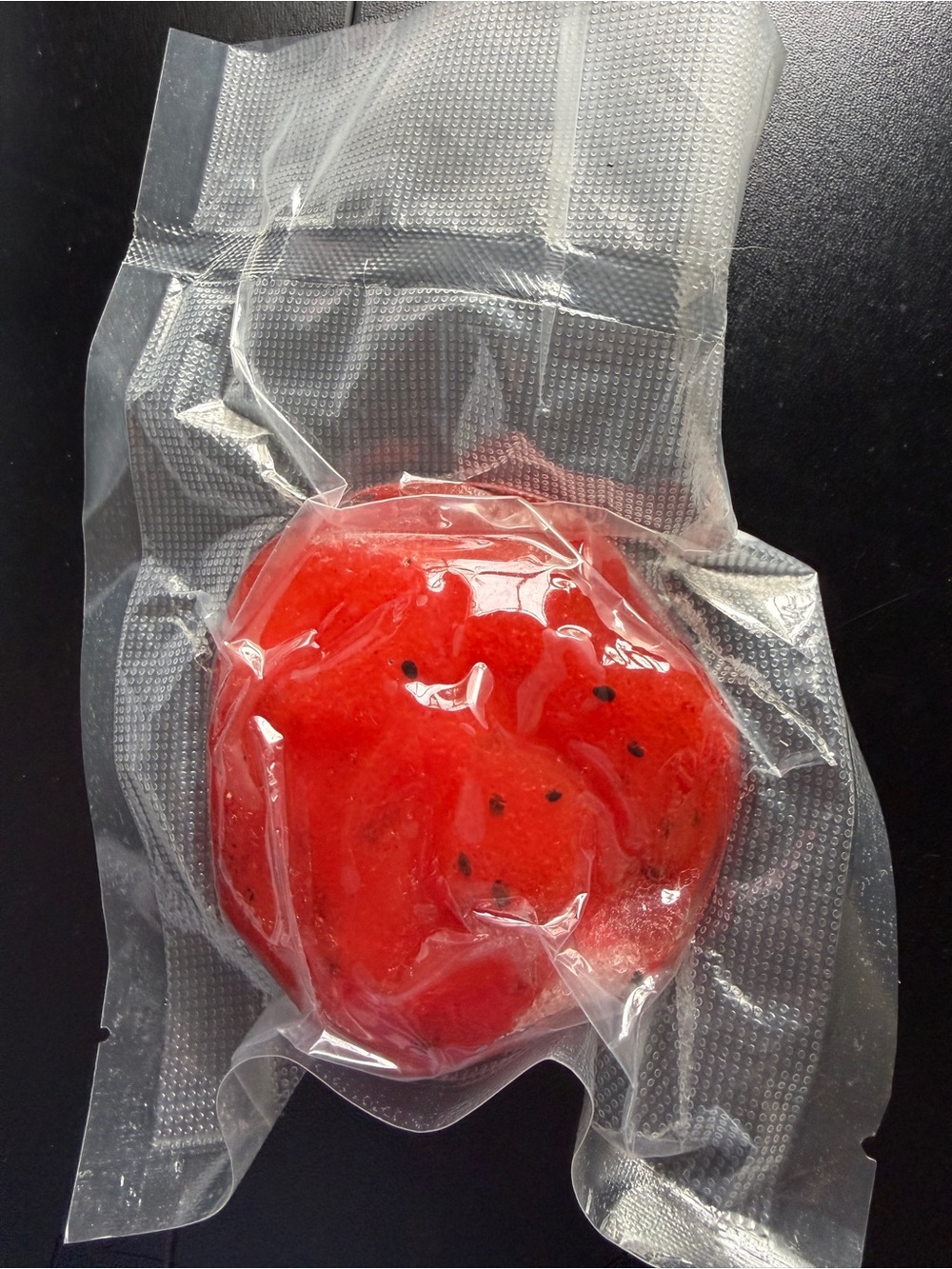 New Red Slush Squishy Toy Watermelon Slushie Crunchy Squeeze ASMR Fidget Tactile